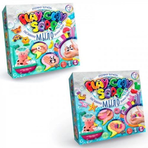 Набор креативного творчества "Пластилиновое Мыло" PLAY CLAY SOAP "большой"