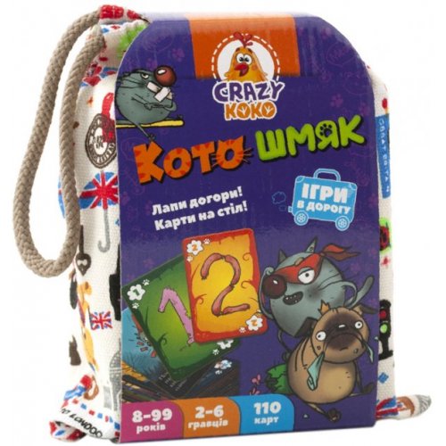 Игра в мешочке "Котошмяк" VT8077-09 (укр)