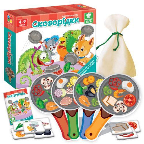 Игра на скорость "Сковороды" VT2309-01 (укр)