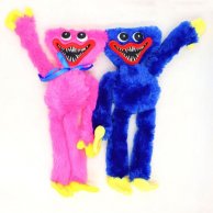 Мягкая игрушка Хаги Ваги (Huggy Wuggy) с липучками на руках 47 см