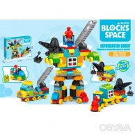 Конструктор 5352 робот, транспорт, фигурка, подвиж.детали, 132 детали