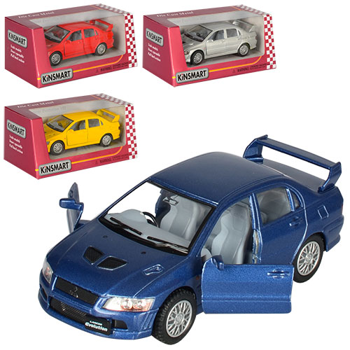 Модель легковая 5" KT5052W MITSUBISHI EVOLUTION