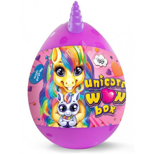 "Unicorn WOW Box" Яйцо-единорог с сюрпризом большое