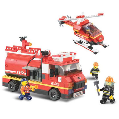 Конструктор SLUBAN M38 B 0222 R  пожарная техника