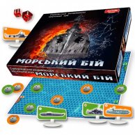 Морской бой 789  Игры в гофрокоробке настольная игра