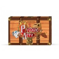 Лото большое "Русское лото" бочата, коричневый (5), настольная игра