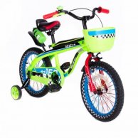 Велосипед  16" SW-17006-16 салатовый с светящим колесом