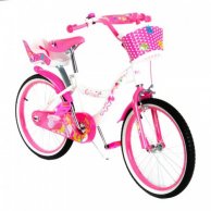 Велосипед двухколесный 20" SW-17014-201 розовый с корзинкой