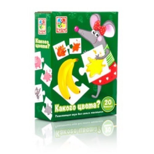 Игра развивающая "Какого цвета?" VT1804-07 (рус)