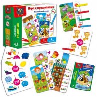 Игра с прищепками "Внимательный малыш" VT5303-04 (укр)
