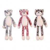 Мягкая игрушка M079 (50шт) кот, 3 цвета, р-р игрушки 50 см