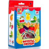 Набор магнитов "Мой маленький мир. Овощи, фрукты"