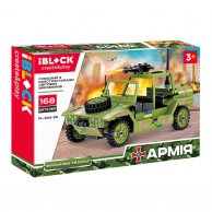 Конструктор IBLOCK PL-920-99 АРМИЯ, 168дет., инстр. на укр. яз.