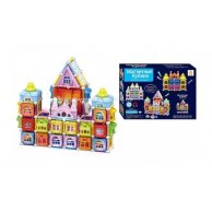 Магнитный 3D конструктор JC Toys 72 детали (AQ-911)