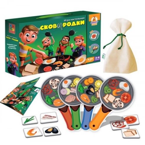 Игра на скорость "Сковородки" VT2333-01 (рус)