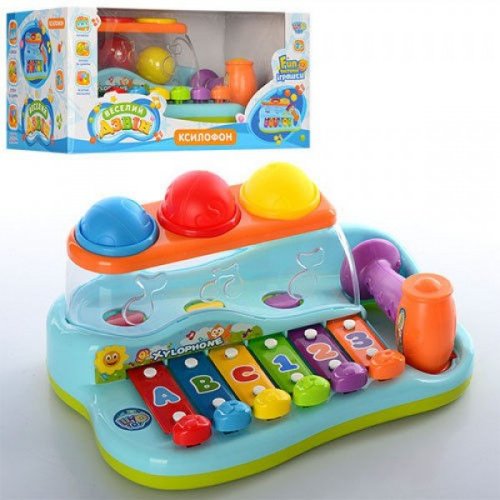 JT Игра 9199 ксилофон, логика, с молотком
