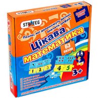 Пазлы 532 Стратег, "Интересная математика", в кор-ке, 25-25-5см
