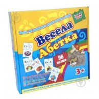 Пазлы 525 Стратег, "Веселая азбука (укр. алфавит)", в кор-ЦИ 25-25-5см