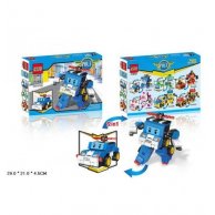 Конструктор QS08 48001/48003 "Robocar POLI"  159/143дет.