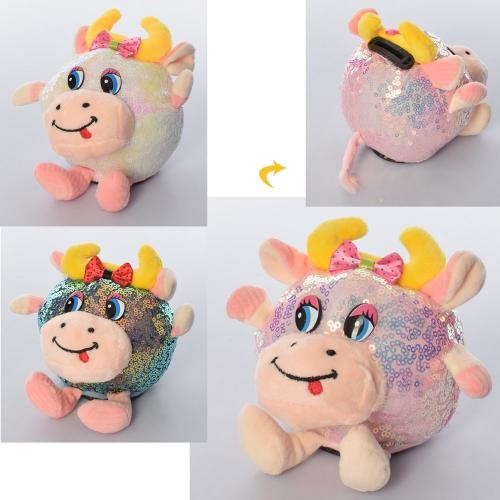Мягкая игрушка корова, копилка