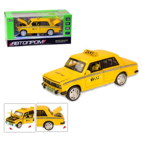 Игрушечная машина Lada 2106 "Такси"