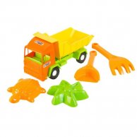 Mini truck грузовик с набором в песке 5 эл. машинка