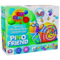 Набор легкого прыгающего пластилина ТМ Moon Light Clay Pino Friend Райли