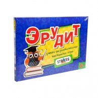 Игра "Эрудит" 30450 Стратег, в кор-ке 37-25-2см настольная игра