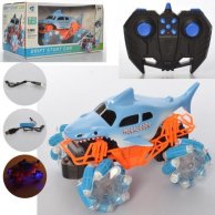 Машина 0088-TS трюков, р/у2,4G, аккум, 1:16,22см,звук, свет, USBзарядное