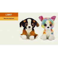 Мягкая игрушка L3097  глазастики собачки, р-р игрушки- 40 см