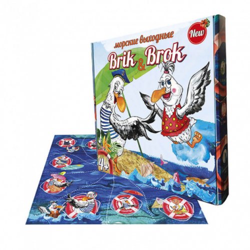 Настольная игра "Морські вихідні Brik and Brok"