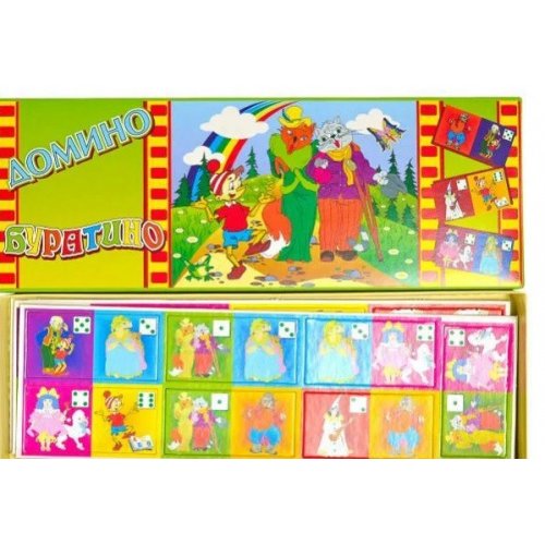 Буратино Домино, настольная игра