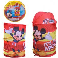 Корзина для игрушек D-3511, Mickey Mouse в сумке – 49*49*3 см, р-р игрушки – 43*43*60 см