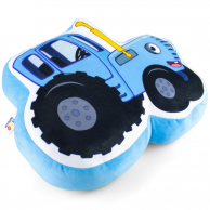 Подушка синий трактор мягкая игрушка