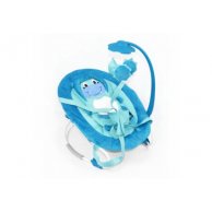 Детский шезлонг синий BLUE