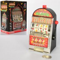 Игра QS888 игровой автомат, 21см, звук, свет, монеты