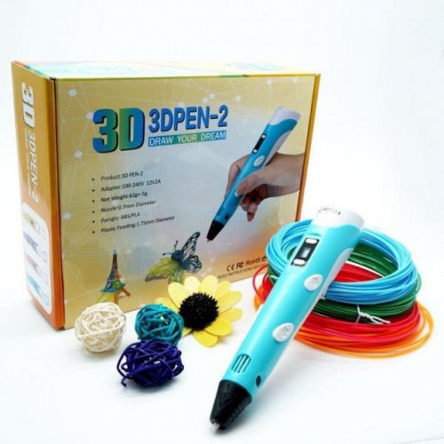 Ручка 3D, 3 стержня в комплекте, 3DPEN