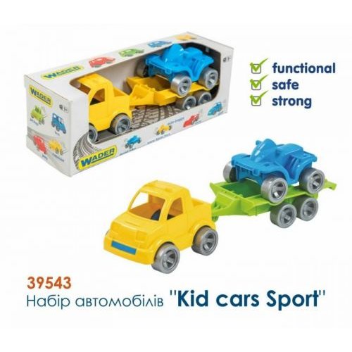Набор авто "Kid cars Sport" (пикап + квадроцикл) 39543