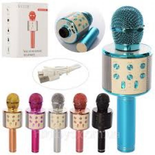 Караоке микрофон Bluetooth беспроводной WS 858