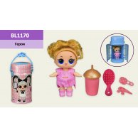 Герои Bela Dolls BL1170 кукла 25 см в капсуле, свет, музыка