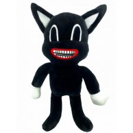 Мягкая Игрушка Картун Кэт Сиреноголовый Cartoon Cat Siren Head, 30 см, Черный