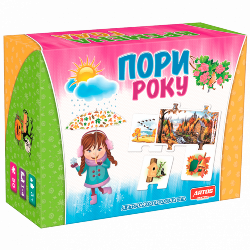 Развивающая игра Времена года