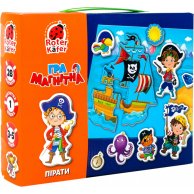 Игра настольная "Магнитная игра. Пираты"
