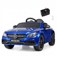 Машина M 4010EBLRS-4  р/у2,4G,2мот45W,1аккум12V7AH, муз,св,кож.сид,колEVA, MP3,USB,TF,синий