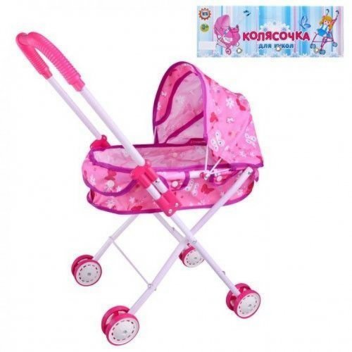 Коляска M 0354 U/R  жел, классика, двойные колеса
