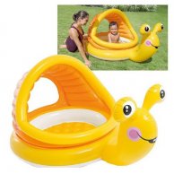 Детский бассейн "Lazy Snail Shade Baby Pool" Intex