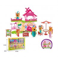 Игровой набор герои "Три кота. Lovely snack car"