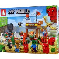 Конструктор MINECRAFT Веселый праздник  443 детали