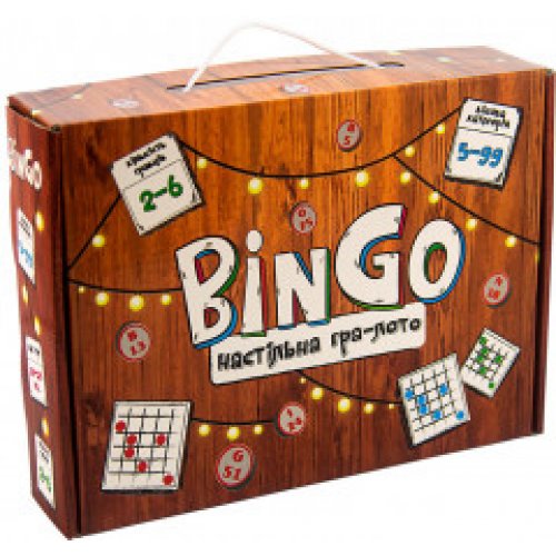 Настольная игра Strateg BinGo (30757)