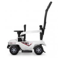 Каталка толокар Profi машинка детская белая (M 4231L-1)